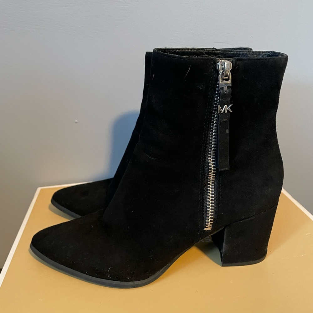 Michael kors black booties